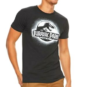 👉*NWT* ORIGINAL JURASSIC PARK TSHIRT ~BLACK & WHITE ~SIZE: MEDIUM